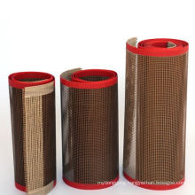 Food Industry Use PTFE Open Mesh Converyor Belt Non-stick Heat Resistant PTFE transmission mesh belt For dry mesh belt